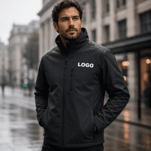 custom logo outdoor jacket windproof waterproof softshell jacket
