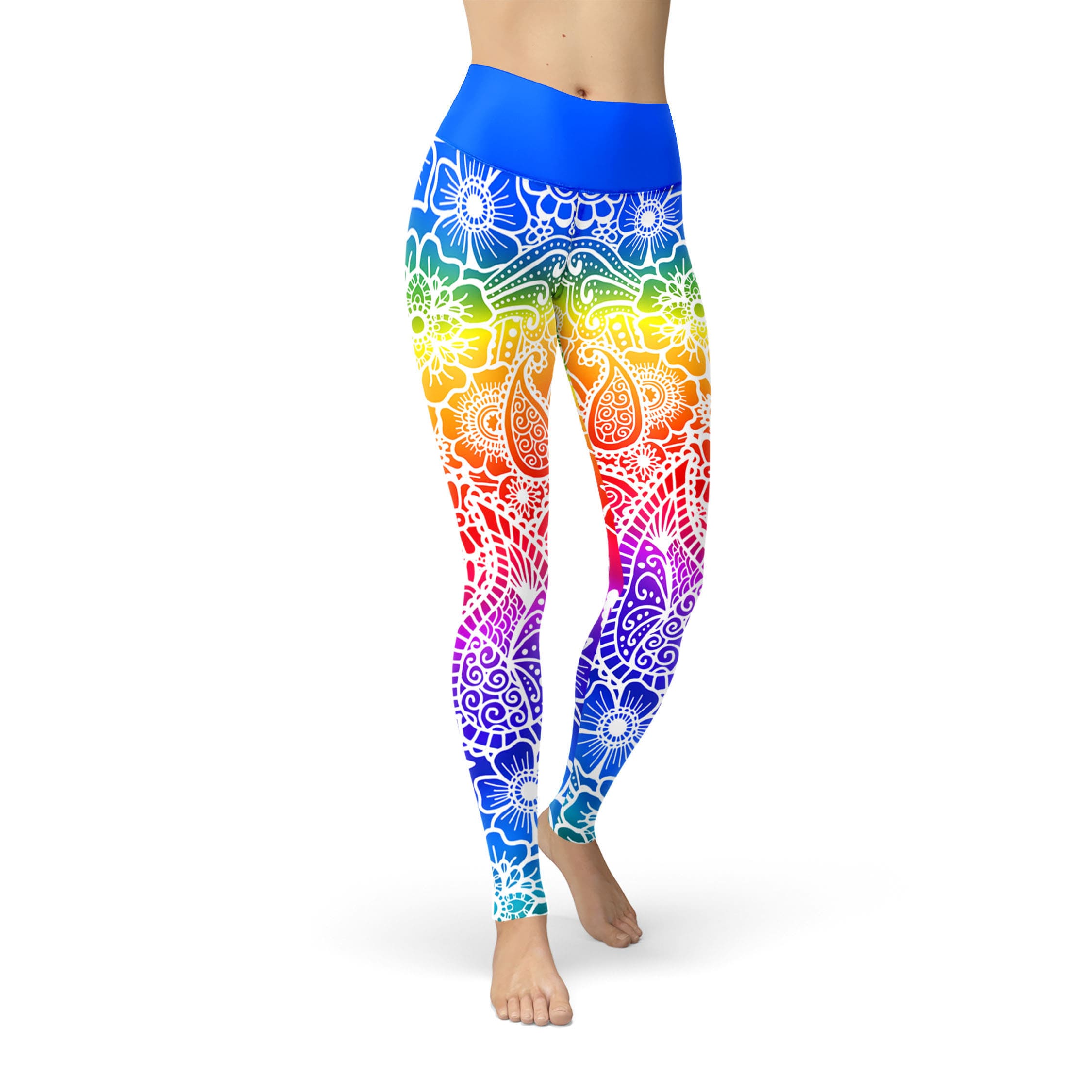 Full Sublimation Polyester Spandex Quick-dry Moisture Wicking Women's Yoga Pants Yoga Pant 2