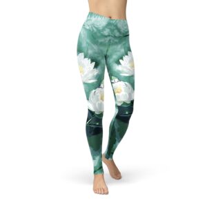 Polyester Spandex Blend Full Sublimation Women's Yoga Pants