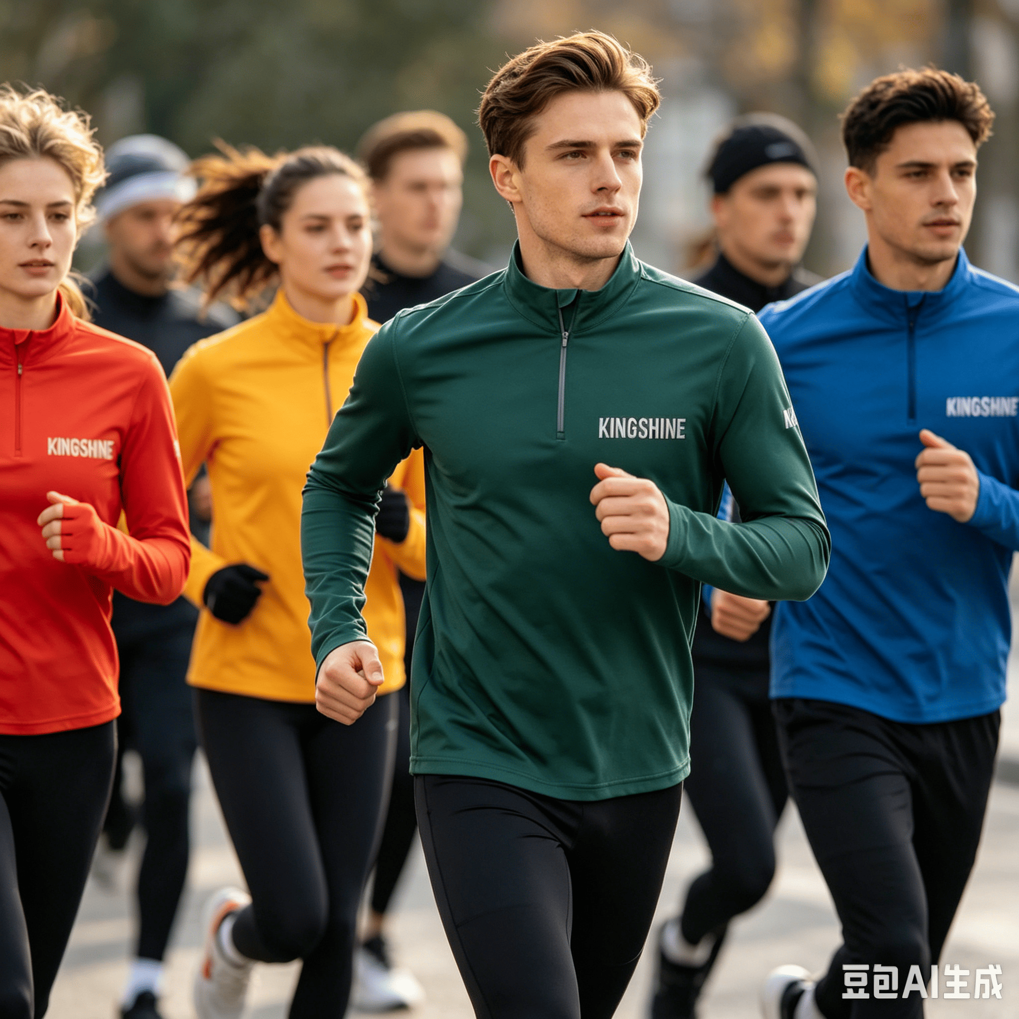 Custom Logo Polyester Spandex Cationic Running Zip tshirt Zip T Shirt 4