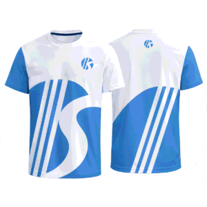 custom logo dry fit moisture wicking sportwear t shirt