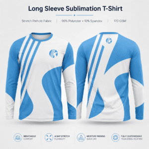 custom logo dry fit moisture wicking sportwear t shirt