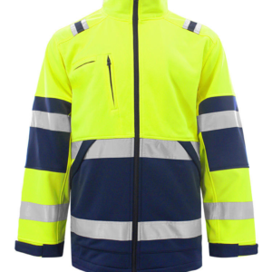 hi vis polar fleece workerwear uniform reflective safety jacket